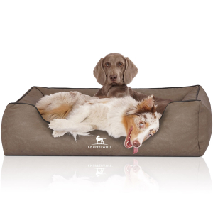 Knuffelwuff Hundebett Scottsdale aus Kunstleder XL 105 x...